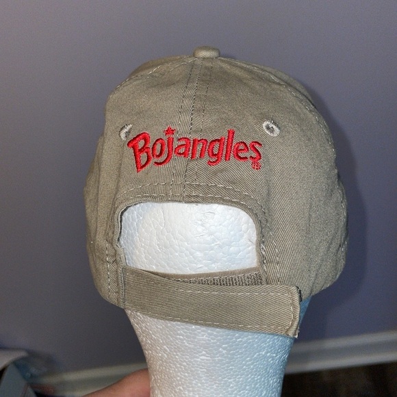 Barco Uniforms Bojangles Cotton Tan Embroidered Hat Cap - Picture 3 of 15